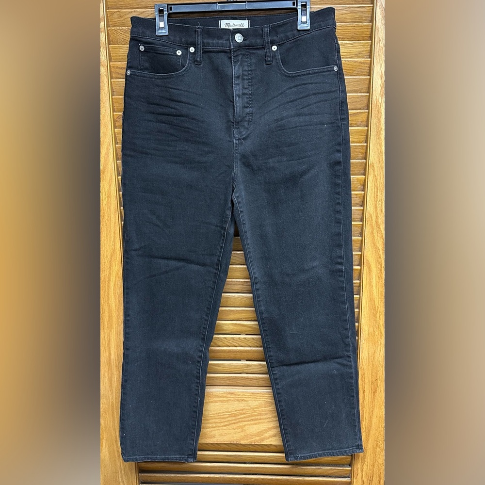 Madewell Classic Straight Jean Black